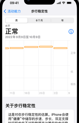 丰宁iPhone手机维修如何在iPhone开启'步行稳定性通知'