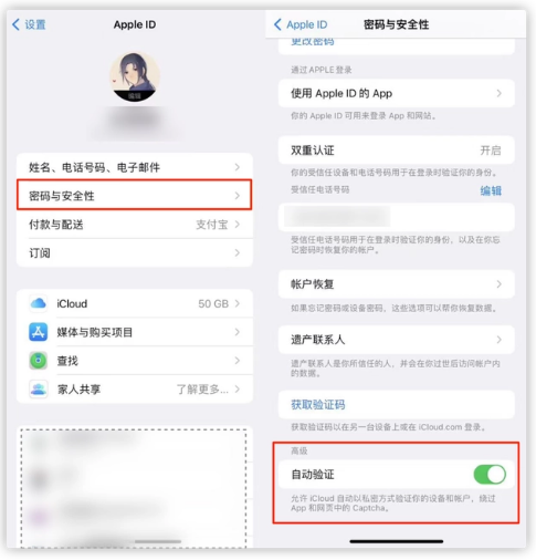 丰宁苹果手机维修分享iOS 16 自动验证功能开启方法 