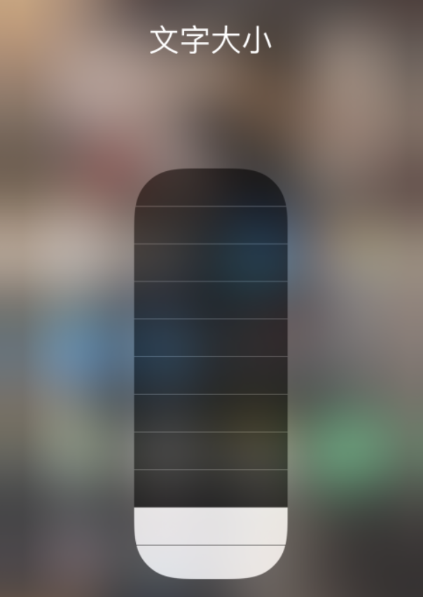 丰宁苹果手机维修分享小技巧：在 iPhone 控制中心快速调节字体大小 