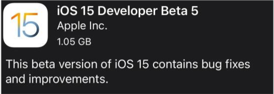 丰宁苹果手机维修分享如何升级到iOS15.0 beta5 